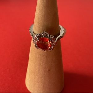 Bomb Party RBP2930 “The Sterling Club” Tourmaline on .925 Solid SS Sz 6 Ring NWT